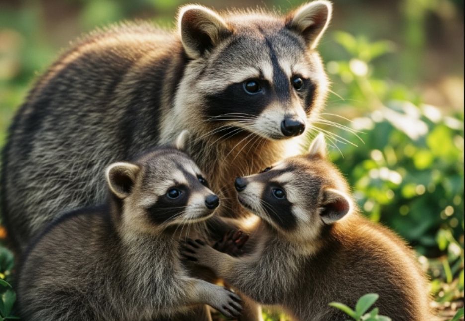 Raccoon Family Size