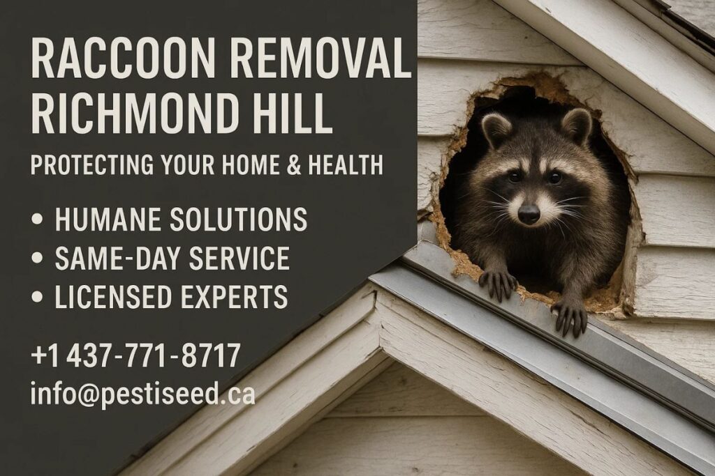 The Risks of Ignoring Raccoons in Richmond Hill