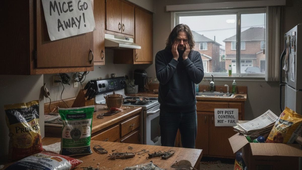 Why DIY Mice Control Fails in Brampton Homes
