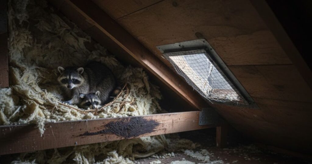 Signs a Raccoon Has Taken Over Your Attic