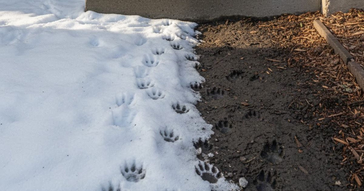 What Do Raccoon Tracks Look Like in Toronto Snow and Mud?