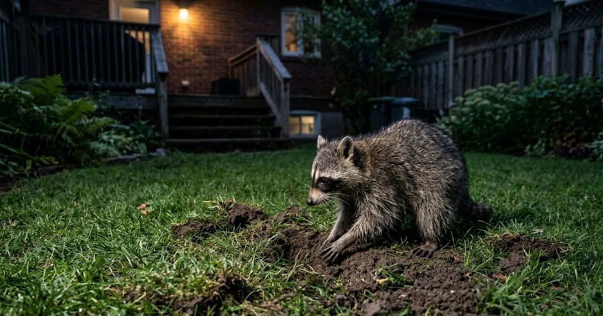 Do Raccoons Dig Burrows Around Homes?