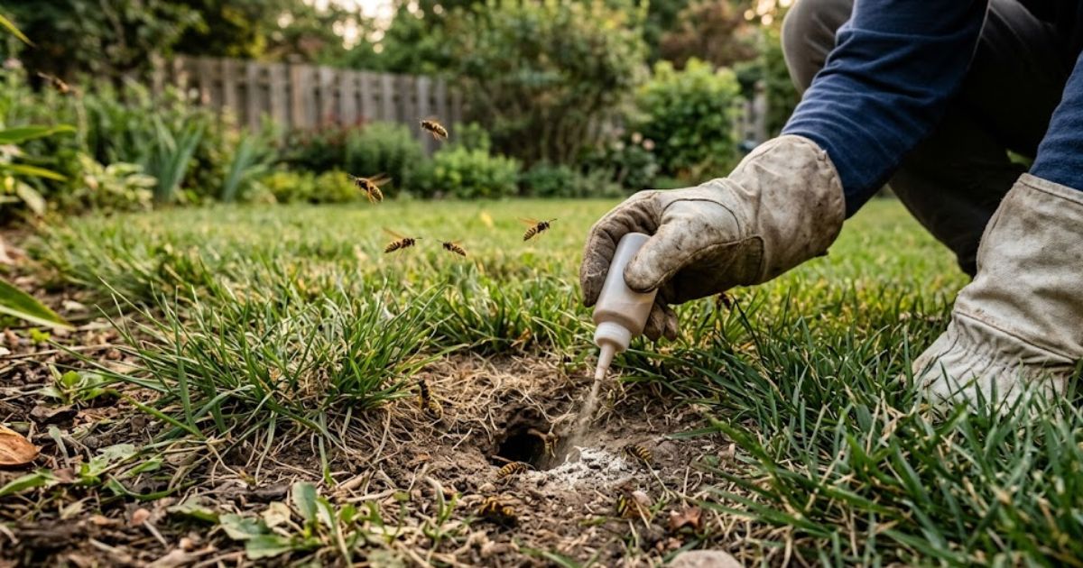 Ground Wasp Nest Removal: How to Get Rid of Yellow Jackets Underground