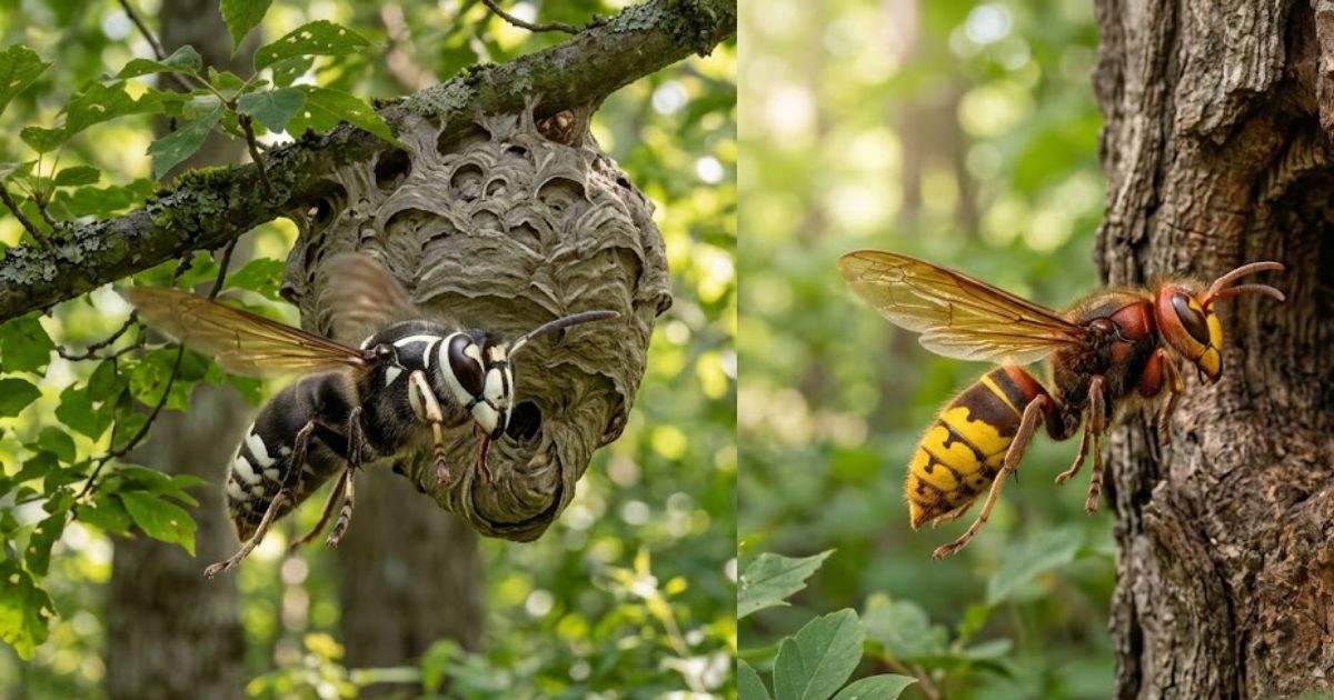 Hornet Identification Guide Bald Faced & European Hornets in Ontario