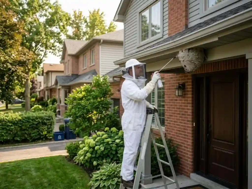 Emergency Wasp Nest Removal Services in Burlington