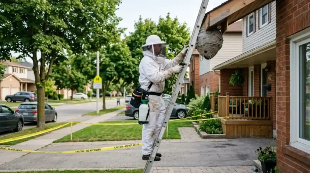 Same Day and Emergency Wasp Nest Removal in Brampton