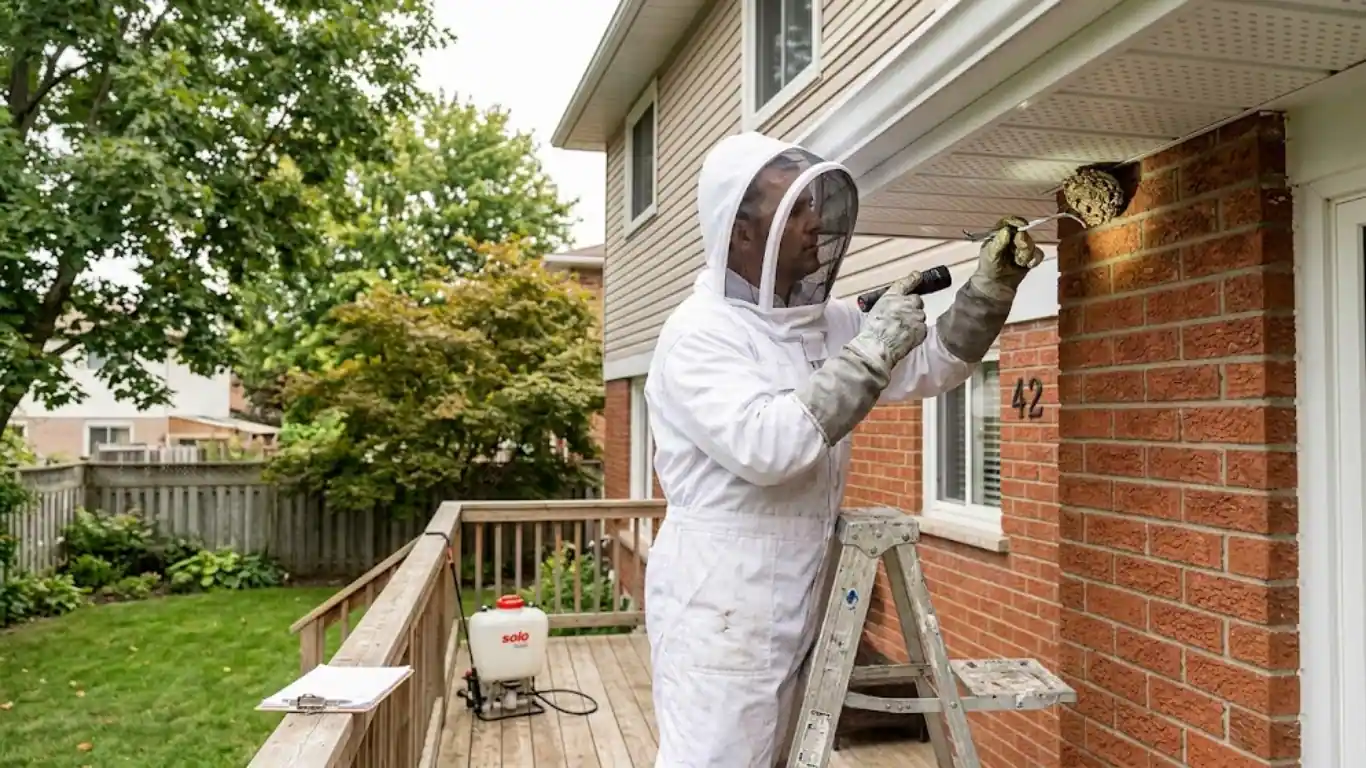 Trained Wasp Nest Exterminators in Markham