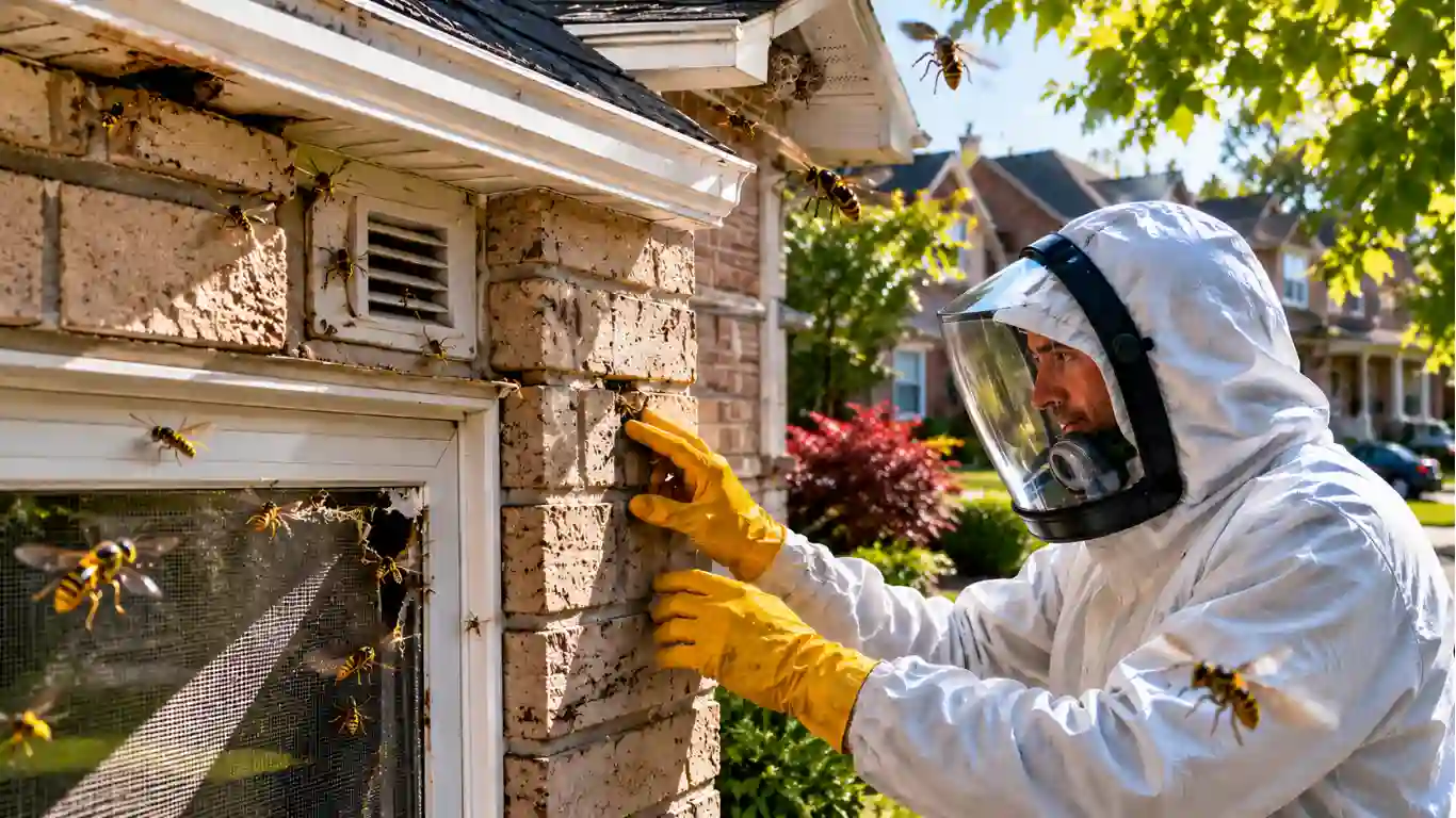 Wasp Nests Found in Scarborough Homes Need a Different Approach