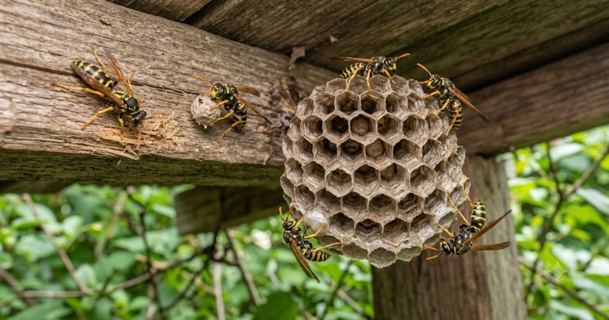 How Do Wasps Make Their Nests?