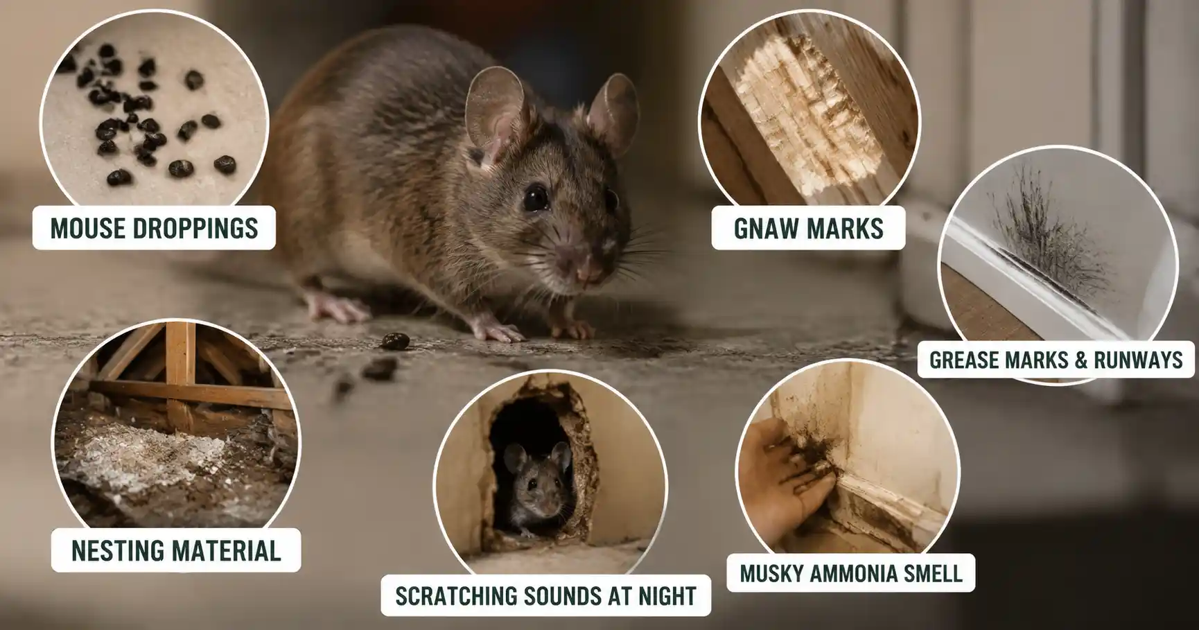 Signs of a Mouse Infestation in Ontario Homes and What Each One Means