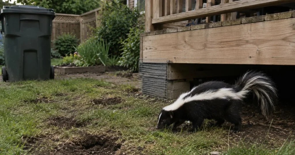 Keeping Skunks Away From Your Property