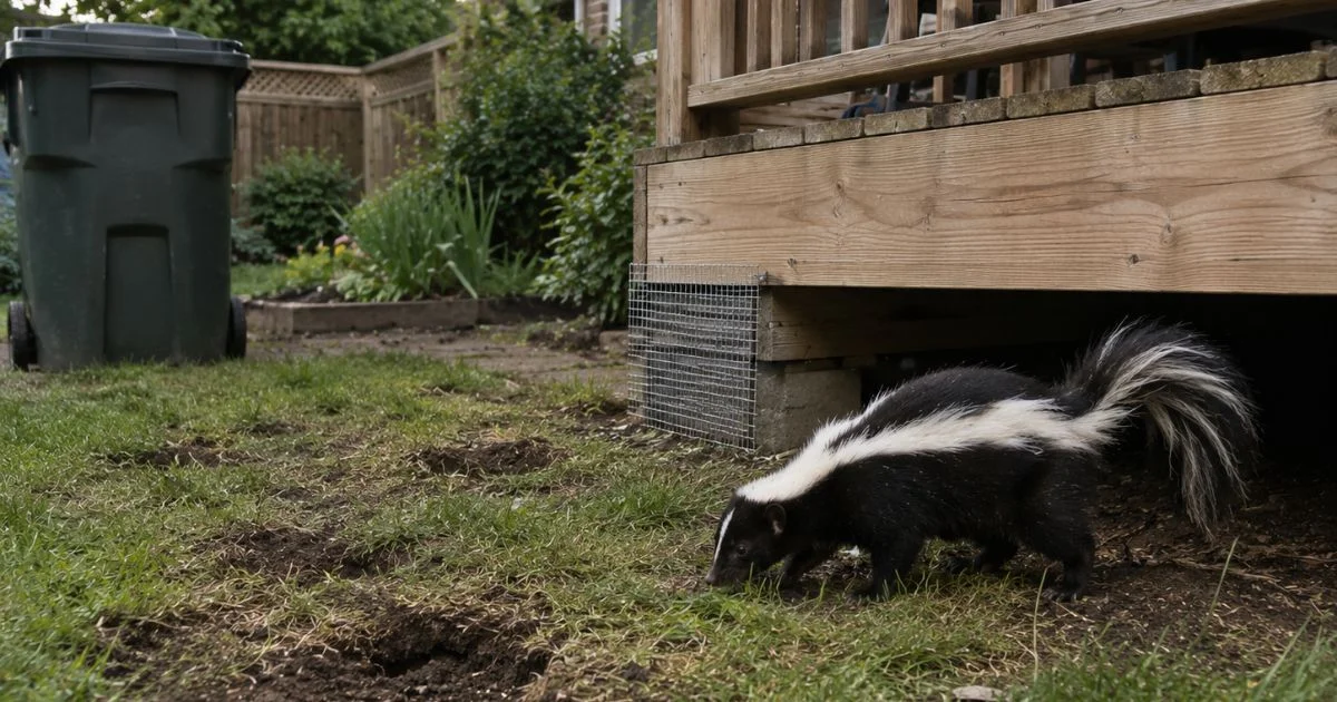 Keeping Skunks Away From Your Property