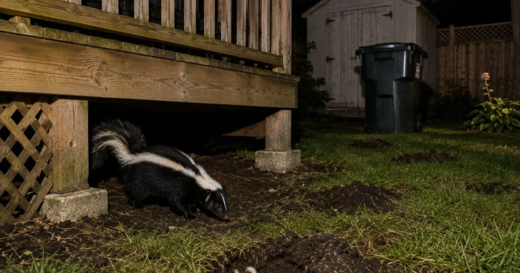 Recognizing, Preventing and Getting Rid of Skunks