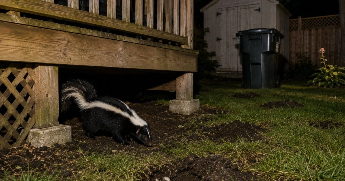 Recognizing, Preventing and Getting Rid of Skunks