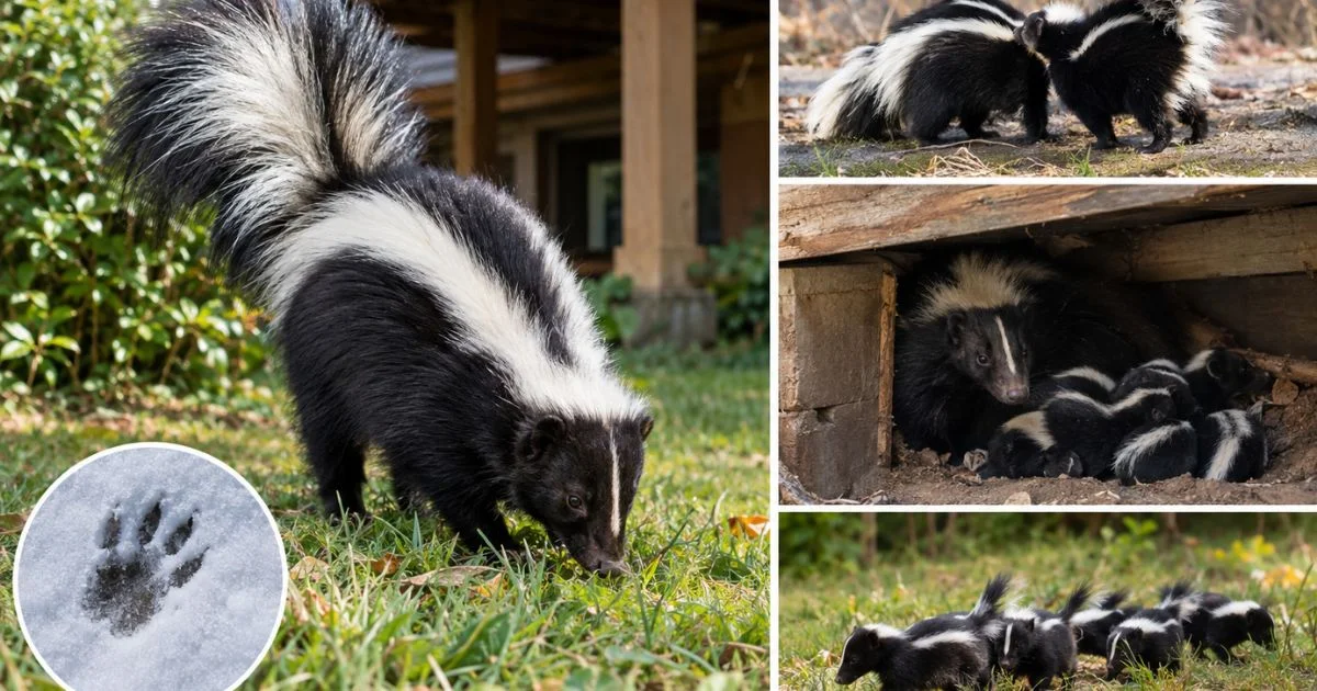 When Is Skunk Mating and Birthing Season in Ontario?